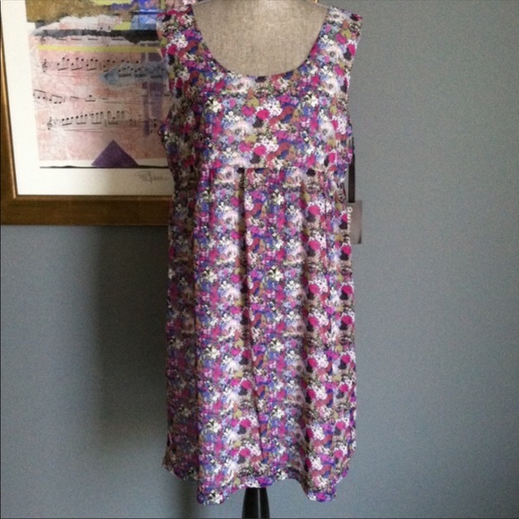 SKY’S THE LIMIT BABYDOLL DRESS SIZE LARGE - Picture 1 of 9